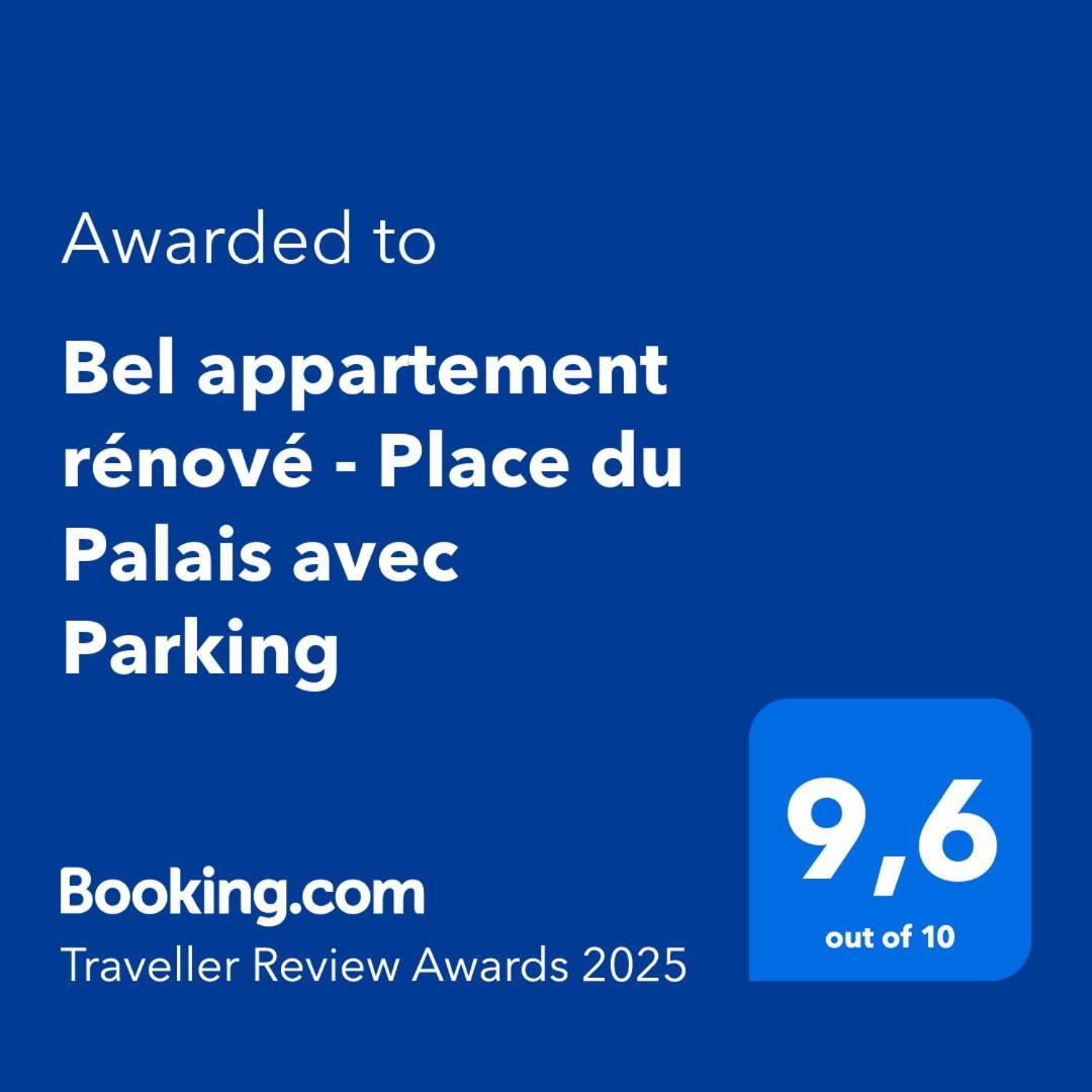Bel Appartement Renove - Place Du Palais Avec Parking Bordeaux Exterior photo